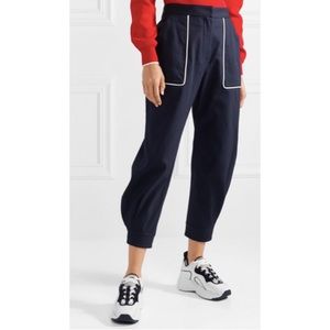 Runway Miu Miu Pants - Navy with White trim - Size 36